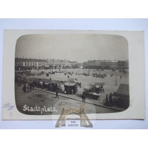Ukraina, Stryj, Rynek, 1917
