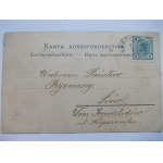 Ukraina, Worochta, panorama, 1904