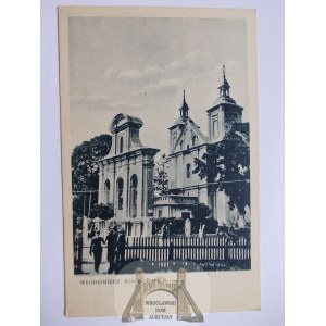 Ukraina, Włodzimierz Wołyński, kościół, ok. 1930