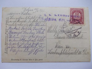 Ukraine, Dolina, salina, 1917