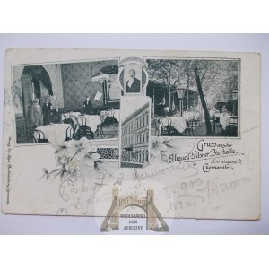 Ukraina, Czerniowce, Czernowitz, Wyszynk piwa Pilsner, ok. 1900