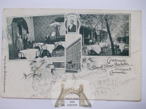Ukraine, Chernivtsi, Chernivtsi, Chernovitz, Pilsner Beer Vyshynk, circa 1900.