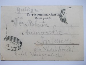 Ukraine, Chernivtsi, Chernovitz, billiard hall, 1900