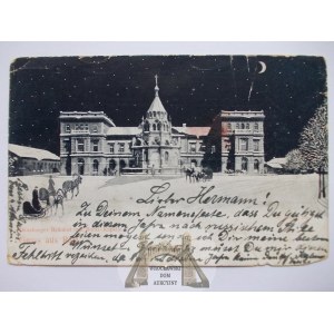 Łotwa, Ryga, Riga, dworzec, księżycówka, 1902