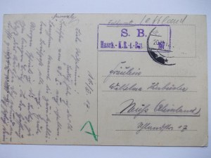 Latvia, Bauska, Bausk, castle, 1917