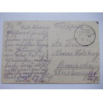 Łotwa, Windawa, Windau, plaża, 1917