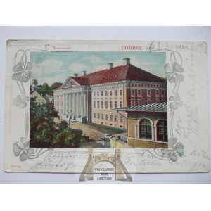 Estonia, Tartu, Dorpat, uniwersytet, 1902