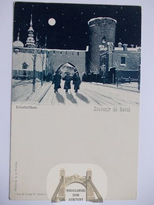 Estonia, Tallinn, Reval, moonlight, ca. 1900