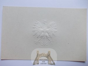 Patriotic, Eagle, embossed, circa 1944.