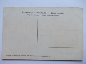 Patriotic, Still Poland Does Not Perish, coats of arms, eagle, 1906