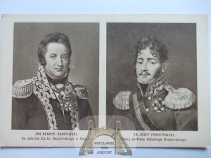 Patriotic, Henryk Dabrowski and Józef Poniatowski, ca. 1924