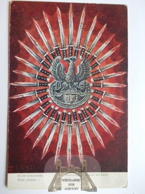 Patriotic, legion eagle, ca. 1916