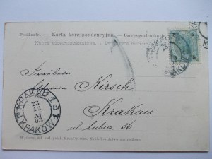 Christmas, mal. Setkowicz, highlander, wafer, 1903