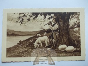 Easter, Happy Hallelujah, player,ca. 1937