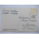 Wielkanoc, Wesołego Alleluja, malował L. Stasiak, 1935
