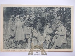 Polish Legions, 1st Regiment, meal, ca. 1916