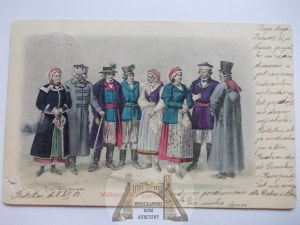 Polish folk types, Wielkopolanie and Kujawiacy, 1903