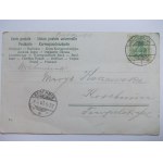 Polskie typy ludowe, na wodzie na Wiśle, 1905