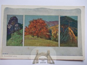 Polish Painting, St. Koszelinski, triptych, 1910