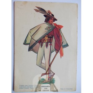 Malarstwo Polskie, Zofia Stryjeńska, Góral, 1932