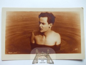 Polish actor, Zbyszko Sawan, film Dzikuska, ca. 1928