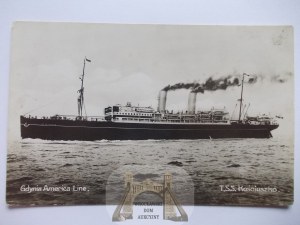 Ship, Transatlantic, TSS Kosciuszko, 1933