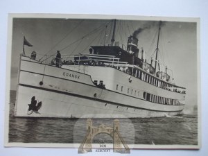 Ship, Steamship, Gdansk, ca. 1930