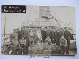 Polish Warship Baltic, crew, 1930