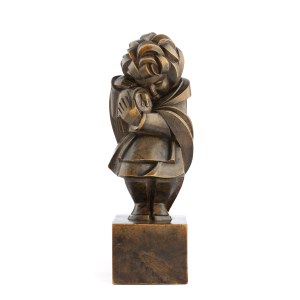 Władysław Jania (1913 Mszana Dolna - 2008 Warszawa), Dziewczynka z indykiem, ok. 1933