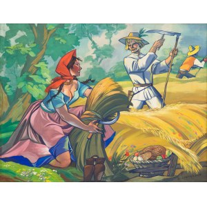 Zofia Stryjeńska (1891 Kraków - 1976 Genewa), Żniwa