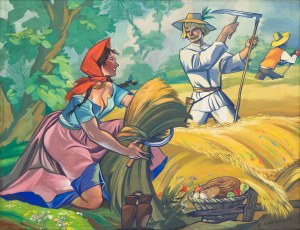 Zofia Stryjeńska (1891 Krakow - 1976 Geneva), Harvest