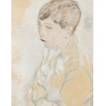 Leopold Gottlieb (1879 Drohobycz - 1934 Paryż), Siedzący chłopiec, lata 30. XX w.