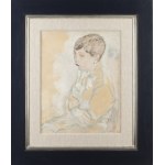 Leopold Gottlieb (1879 Drohobycz - 1934 Paryż), Siedzący chłopiec, lata 30. XX w.