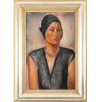 Wacław Wąsowicz (1891 Warsaw - 1942 Wilanów), Portrait of Zofia, the artist's wife, 1929