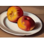 Tamara Łempicka (1894 Moskwa - 1980 Cuernavaca, Meksyk), Martwa natura z jabłkami, około 1946