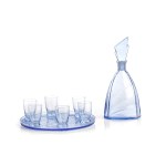 Carafe and tray, pattern 1531