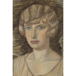 Stanisław Ignacy Witkiewicz \ Witkacy (1885 Warszawa - 1939 Jeziory na Polesiu), Portret Wandy Czyżewicz-Cisowskiej, 1928