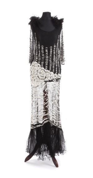 Evening dress, France (?), 1930s.