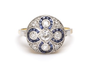 Art déco ring