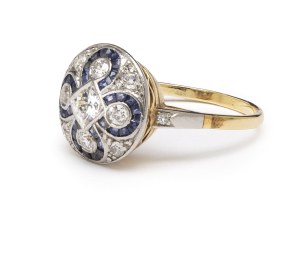 Art déco ring
