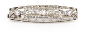 Art déco brooch