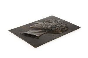 Stanislaw Kozubek, Plate with profile, 1927