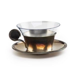 Cup with saucer