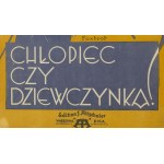 Okładka nut fokstrota Chłopiec czy dziewczynka? z Perskiego Oka, około 1926