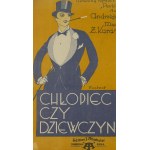 Okładka nut fokstrota Chłopiec czy dziewczynka? z Perskiego Oka, około 1926