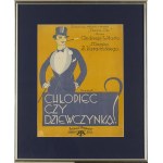 Okładka nut fokstrota Chłopiec czy dziewczynka? z Perskiego Oka, około 1926
