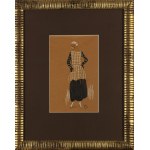 Germaine-Paule Joumard \ Joujou (1898 - 1950), Rysunek modowy do miesięcznika Très Parisien, lata 20./30. XX w.