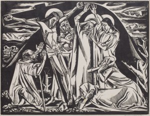 Tadeusz Kulisiewicz (1899 Kalisz - 1988 Warsaw), Mourning for Christ