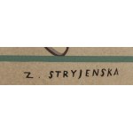 Zofia Stryjeńska (1891 Kraków - 1976 Genewa), Chłopka z okolic Lublina, plansza XXXIII z teki 'Polish Peasants' Costumes', 1939