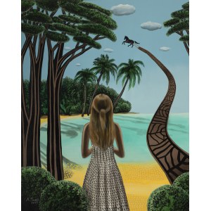Agata Padol (ur. 1964), Paradise island, 2025